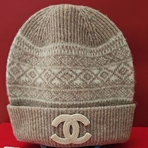 New Tan Knit Beanie